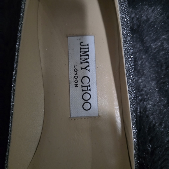 Jimmy Choo Romy Pointed Toe Flats - Picture 5 of 9